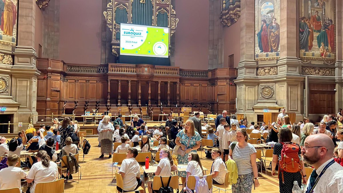 RDMScone's tweet photo. Good luck to our P6 Euro team today at the Euro Quiz final in Edinburgh!! We are very proud you have got this far in the competition and know you have all been studying hard to be prepared! Good luck! https://t.co/3cRd9c8xOR