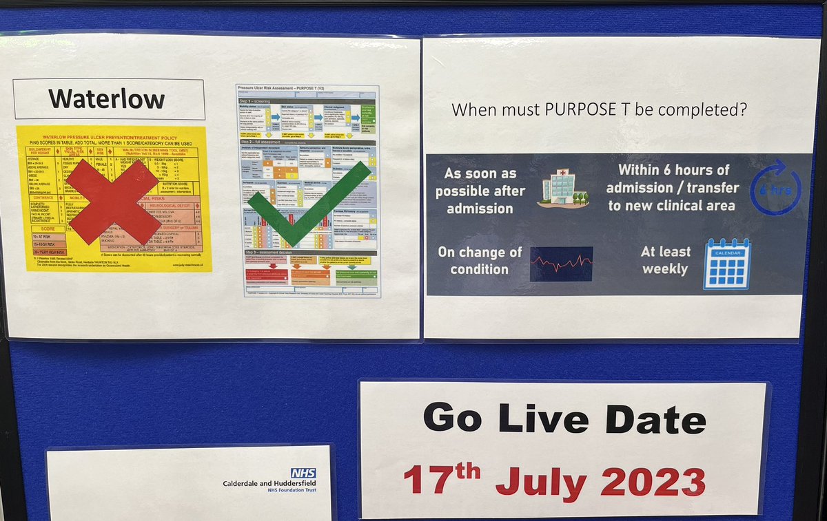 Ward962017's tweet photo. @ChftTissueV Purpose T #raisingawareness across the trust. To Find out more visits our stands at HRI &amp; CRH @judyharker @ClaireSpence1 @SarahHenighan https://t.co/6Z79pGcWBT