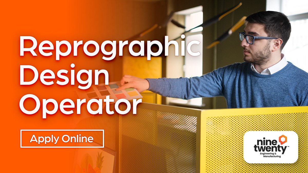 📍 Livingston 
💡Dayshift 

Nine Twenty are working continually with our Carton Printing Manufacturing client to join their new state-of-the-art facility based in Livingston!

Apply here! ⬇️
ffi.sh/kpHpw

#NineTwenty #NineTwentyRecruitment #Hiring