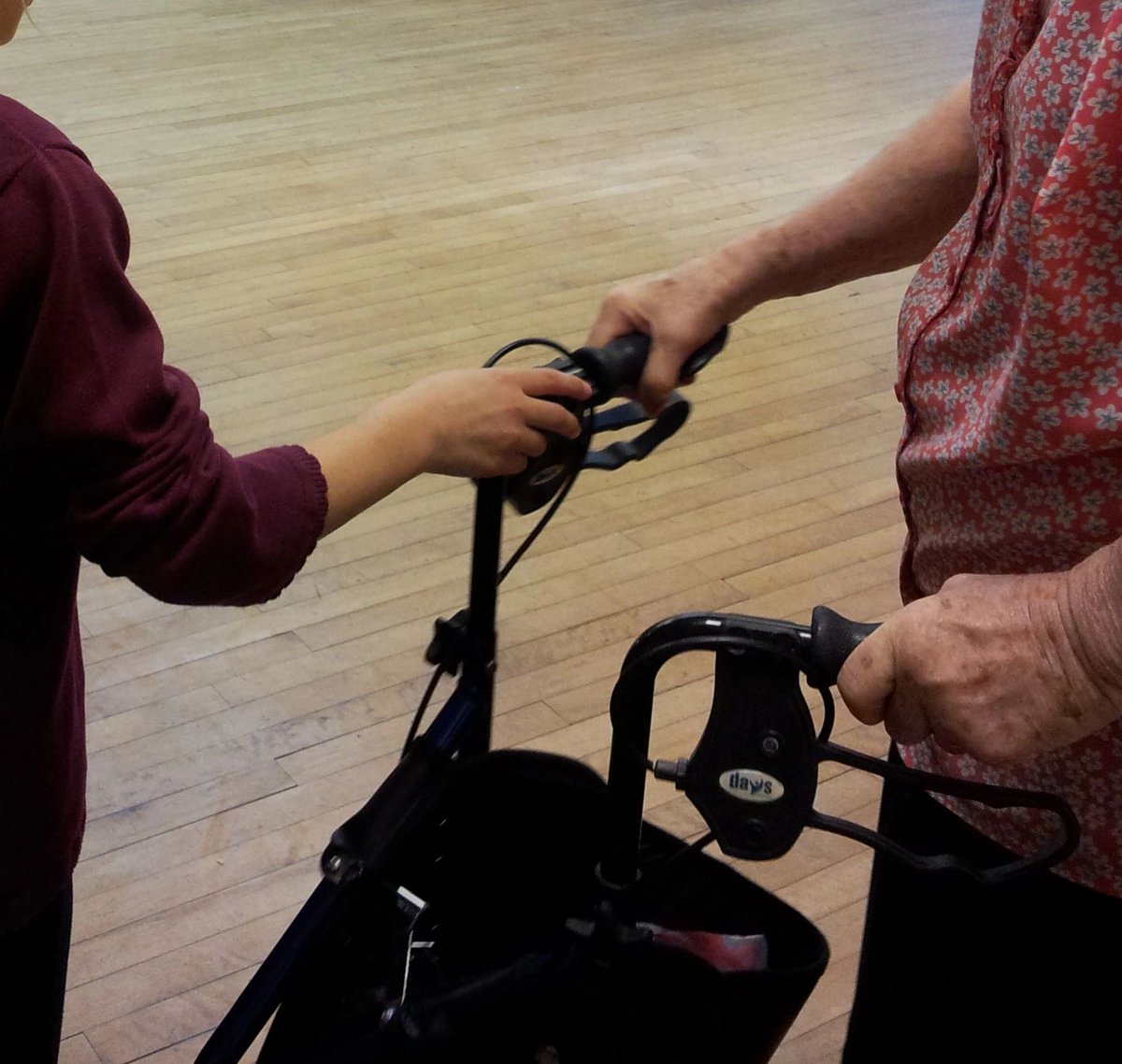 Mum joined a community group as part of a community intergenerational project. Children are often naturally kind and empathetic. It was a joy to see them gently getting to know Mum  and her fellow residents whilst busy with day-to-day #meaningfulactivies