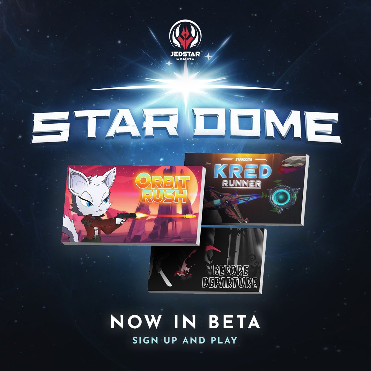 📣 Share your STARDOME gaming achievements with the us! Tag us and use #STARDOME to be featured on our social media 🤳 #JEDSTARgaming

ow.ly/mvEw50OMJXj