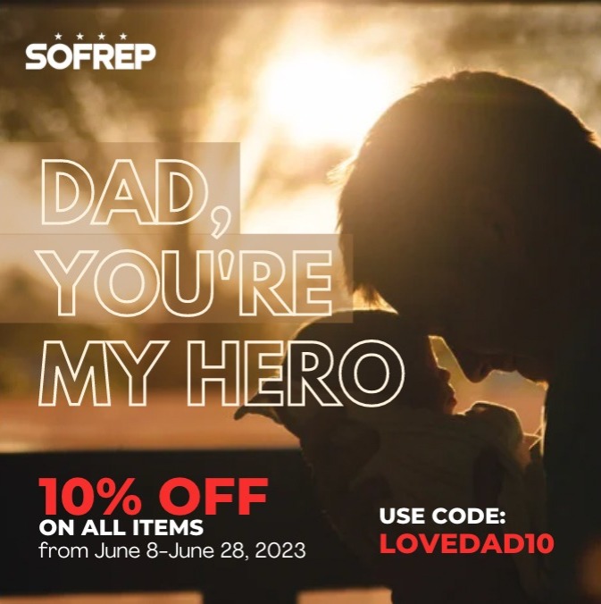sofrepofficial's tweet image. 🌟 Celebrate Dad, the Everyday Hero! 🌟 Pamper him with an exciting collection of tactical gear at the SOFREP Store. Use code &apos;LOVEDAD10&apos; for an exclusive 10% off this Father’s Day! 🎖️📚 

Shop Now! bit.ly/sofrepstore

#FathersDay #SOFREP #LOVEDAD