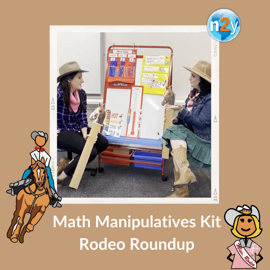 Yee-haw, we have a fun video for you today! @rlane_teach 
Watch the full video on our YouTube Channel: ow.ly/Zumq50Otml1 
#mathmanipulativeskit #uniquelearningsystem #n2y #n2ysocialsquad #teacherresources #ULS #classroomresources #specialeducation #specialed