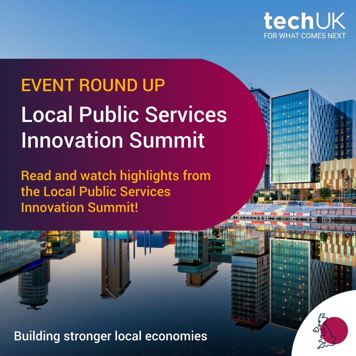 Read and watch highlights from our Local Public Services Innovation Summit to find out more about how we can harness innovation and create a catalyst for change for the public sector.
ow.ly/gAci50OM37f
