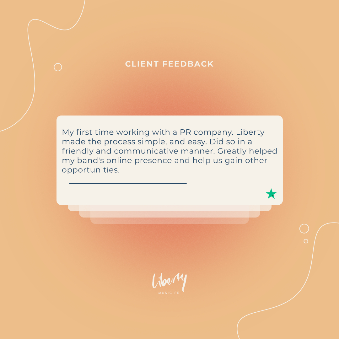 Another great piece of feedback from our customers! Thank you so much 🫶🏼⁠ ⁠ ⁠ ⁠ ⁠ #feedback #clientfeedback #libertymusicpr