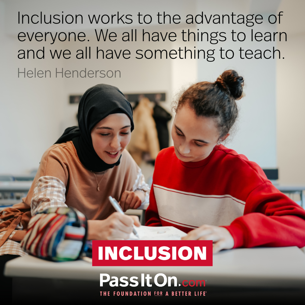 passiton_values's tweet photo. #inclusion #passiton
.
.
.
#include #unity #works #advantage #everyone #learn #teach #share #inspiration #motivation #inspirationalquotes #values #valuesmatter #instadailyquotes #instadaily #instaquotesdaily #instaquotes #instagood https://t.co/6nkJyt3f1T