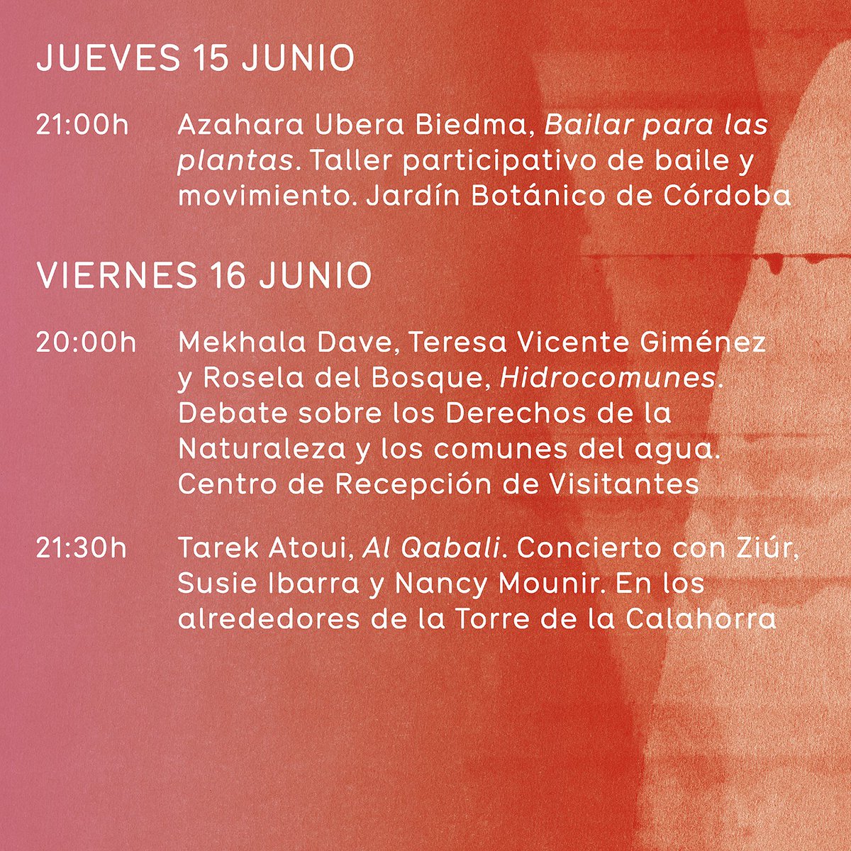 C3A_Andalucia's tweet photo. ¿Sabías que en el marco de “En común: cuidados colectivos. Curating on the Move”, taller artístico y curatorial que organizamos con #TBA21 y #OnCurating y que se desarrollarán en distintos puntos de Córdoba, se organizan actividades de acceso libre?
ℹ https://t.co/4F7qboF678 https://t.co/TTVoMnByct