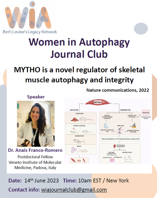 WAutophagy's tweet photo. Tomorrow! Do not pass it up! https://t.co/HLh2iKgMoo