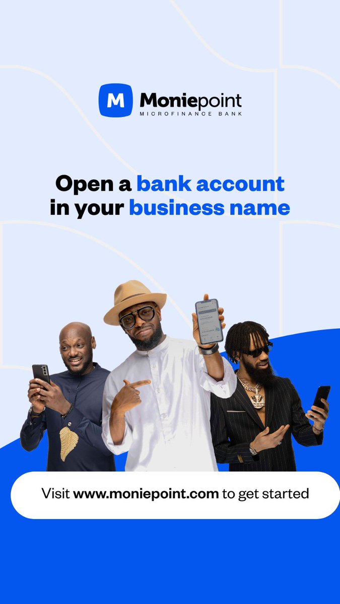 moniepointng's tweet photo. Your business name is the essence of your business. Make sure you open a bank account in your business name so you your customers can trust you. #Monietips https://t.co/Wf6jcEVCUr