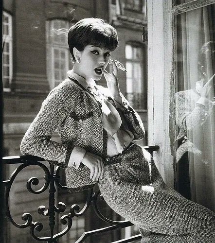 ∎

Model& actress: Marie-Hélène Arnaud

wearing the iconic
Chanel tweed jacket.

She was the
“face of Chanel”
in the 1950s.

Vogue France
1958

© Sante Forlano

#MarieHélèneArnaud #Chanel #VintageChanel #HouseOfChanel #ChanelTweedJacket #VintageGlamour #HauteCouture #Vogue