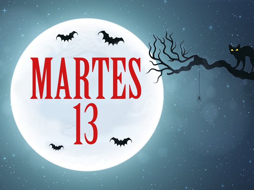 Hoy es martes 13, día de la buena suerte, ¿no? #FelizMartesATodos