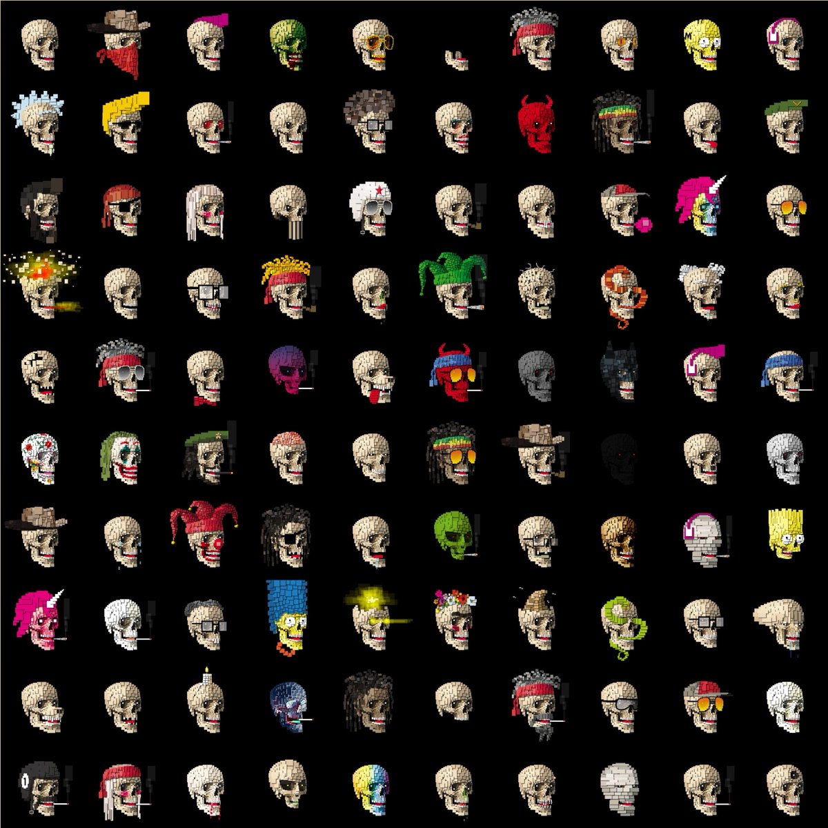 GmGm skullers 
All the skulls at the price you want.  Make a reasonable offer for each of them and it's yours
opensea.io/collection/sku…