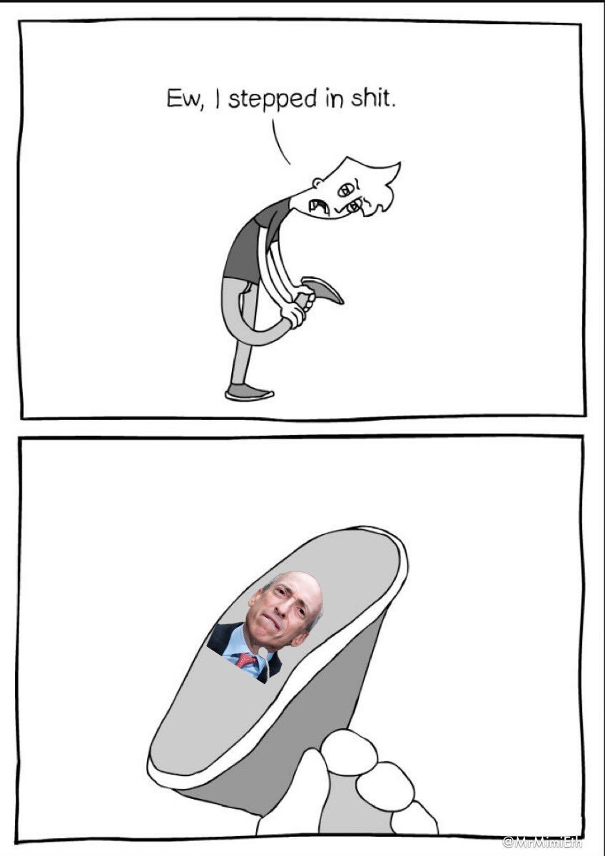 #sec #crypto #bitcoin #GaryGensler #GaryGenslerResign #gm