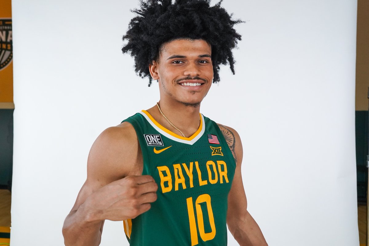 First look at RayJ Dennis (<a href="/rayjdennis10/">RayJ Dennis</a>) in his new shade of gold. #SicEm

📸 <a href="/BaylorAthletics/">Baylor Athletics</a>, <a href="/BaylorMBB/">Baylor Men’s Basketball</a>

Our story looking back and forward: toledoblade.com/sports/ut/2023…
