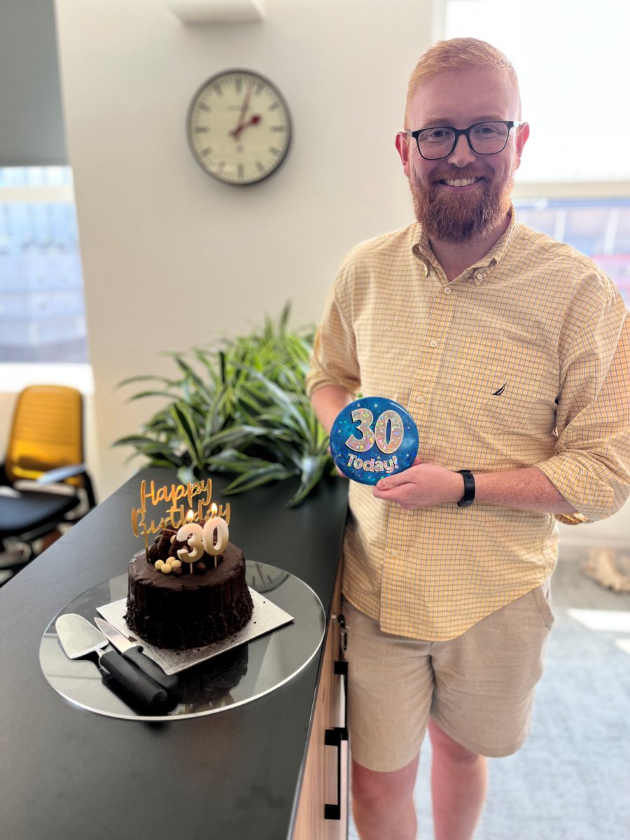 Wishing a very happy 30th birthday to our <a href="/SJLambert13/">Steve Lambert</a> - the man who brings the style, banter and the results (including 280 pieces of media coverage on Friday alone😅) to our Cardiff team! Have a great day, Steve 🥳