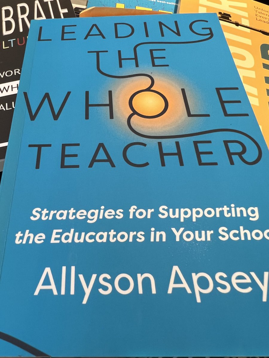 It’s a wrap! Next up…⁦⁦@Joe_Sanfelippo⁩ ‘s “Lead From Where You Are” & rereading “Hacking School Leadership” ➡️ Go Crickets! #ccesdukes #WeAreCUCPS