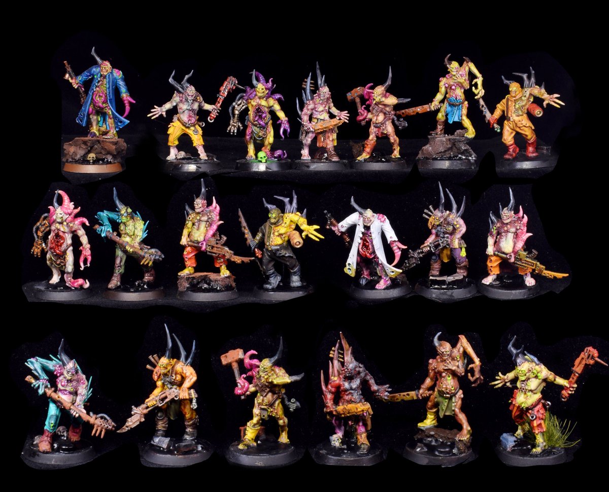 Have to sell Poxes to be able to afford my mortgage and getting my son a good birthday. Selling more too :(
It be bad right now!

#warhammer40k #WarhammerCommunity #deathguard #paintingminiatures #miniaturepainting
