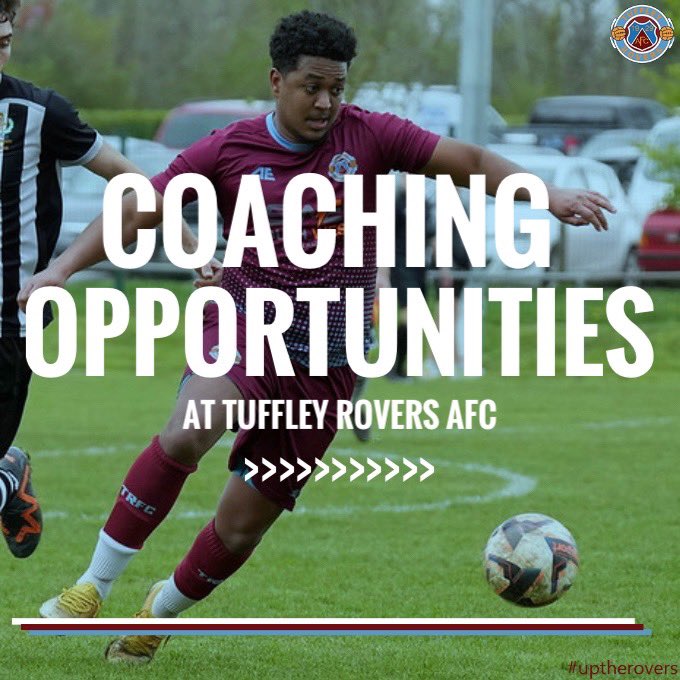 TuffleyRoversFC's tweet photo. We are looking to recruit coaches to support &amp; improve our @HellenicLeague set-up. Opportunities exist at both First XI &amp; Development Squad level. 

Apply now with a CV to admin@tuffleyroversfc.co.uk - we’d love to hear from you.

#uptherovers https://t.co/SD4owk4I2u