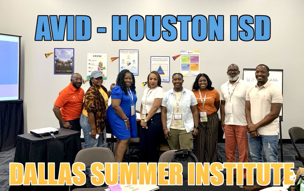 @HoustonISD educators enhancing their toolkits to prepare for a dynamic 2023-2024 school year. #SummerPD @HISD_Advanced @HISD2College @AVID4College @barco143 @GoGrowGraduate