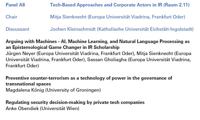 Morgen geht es bei der #ib23 direkt los mit einem Panel auf dem <a href="/mitjasienknecht/">Mitja Sienknecht</a> &amp; ich ein zusammen mit <a href="/JuergenNeyer/">Jürgen Neyer</a> geschriebenes Paper vorstellen, das erste Einblicke aus dem SKILL Projekt bietet.  europeannewschool.eu/skill. Freue mich auch auf die anderen Paper &amp; die Kommentare