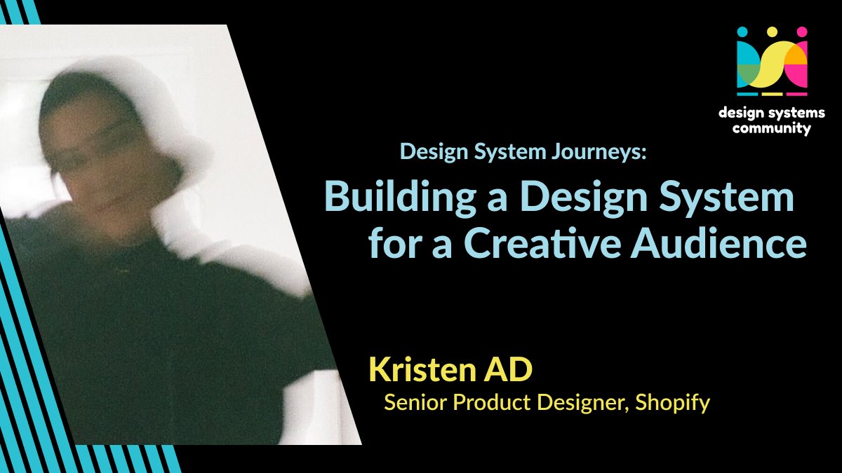 dscc_tor's tweet image. Speaker spotlight with @ackristen, Senior Product Designer from @Shopify.  Her practice is rooted in systems thinking, playfulness, curiosity and a deep care for the people she builds for.

📅 Monday, June 19, 2023
⏰ 6 PM to 8 PM EDT
🎟️ Join us bit.ly/DSCCToronto-M17 in-person!