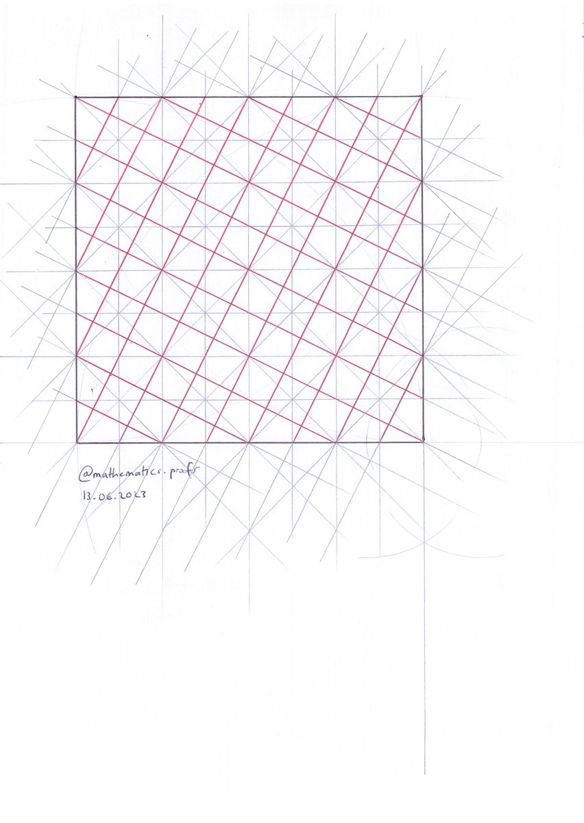 More free special #graphing paper. This one has a tilt specifically for √5 x √5 squares. [Source: instragram.com/mathematics.pr…] #pythagorastheorem #mathresources #matheducation #math