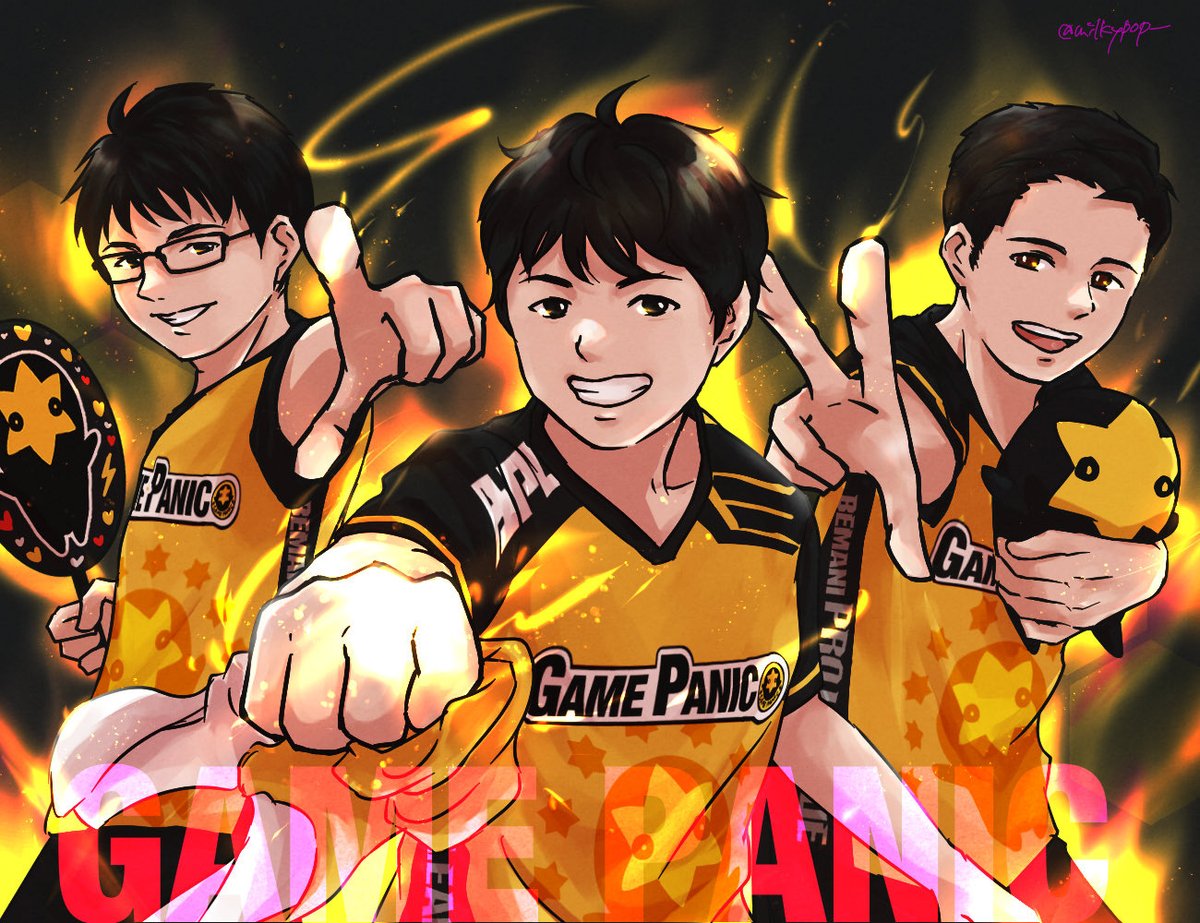 ⚡️⚡️⚡️
#GAMEPANIC #BPL絵 #BPLS2