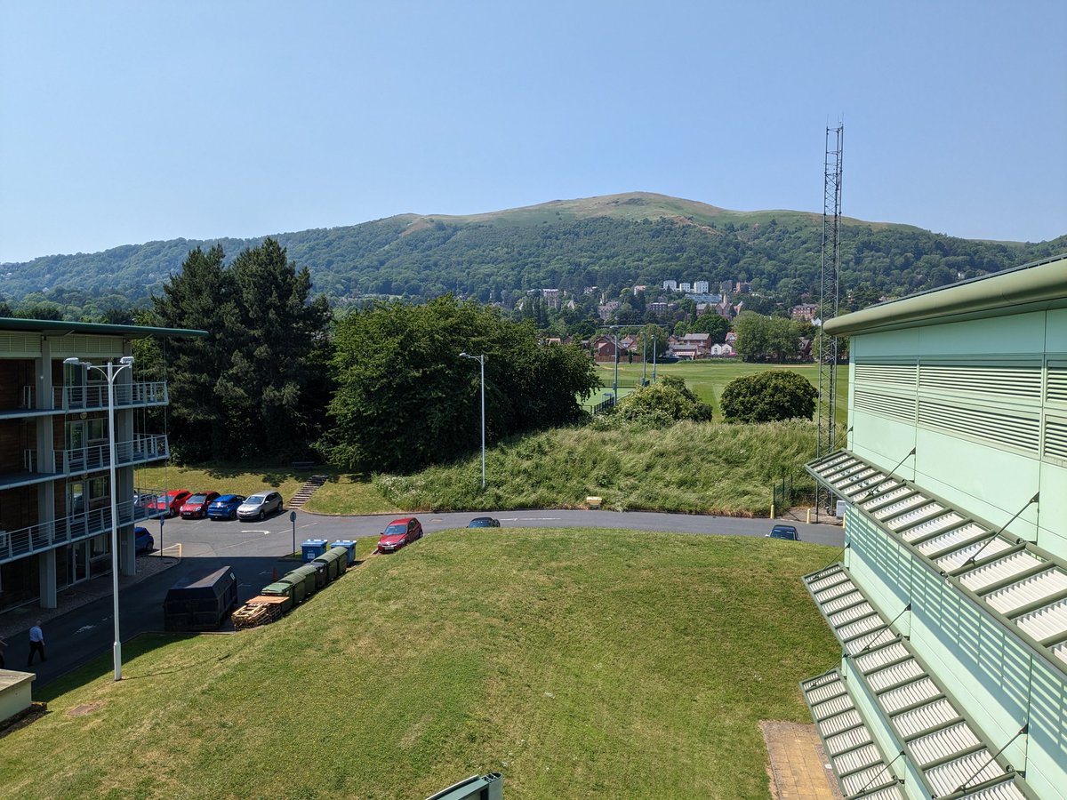 Adrian_Fern's tweet image. Not a bad lunchtime view today. Malvern Hills Science Park #MHSP.