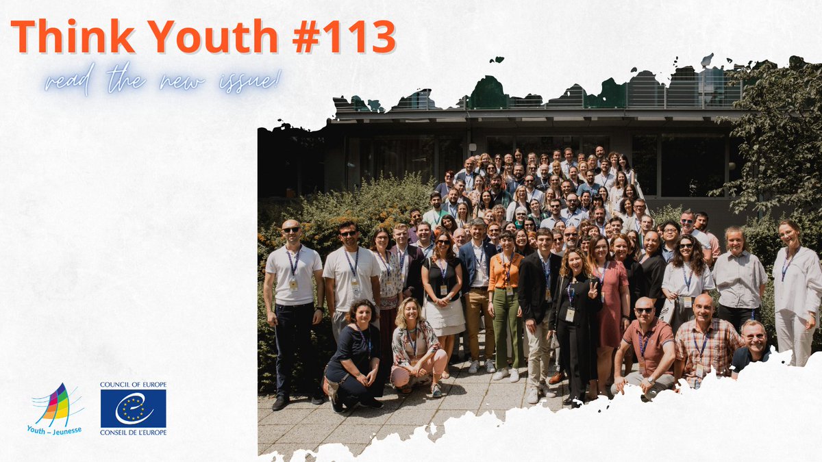📣 The new issue of the #ThinkYouth is out! Get our latest news including 👇 🎈 @eucoeyouth 25th anniversary and symposium on youth work 🇺🇦 Reinforces #EYF special call in support of young people from Ukraine 🏘️14th European Platform for Youth Centres 🔗 go.coe.int/dBMoQ