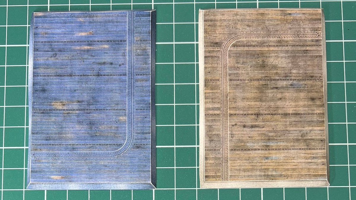 I made two flight deck model bases for the newly built F4U and Sea Hurricane.
#kggF4U #seaHurricane #papermodel