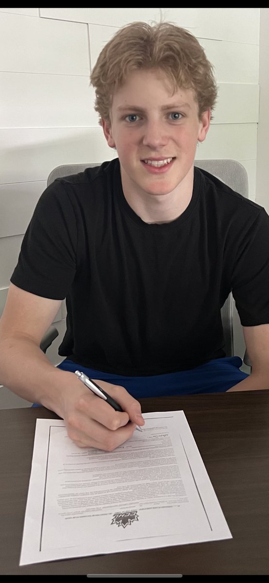 Wolves are excited to announce that we were able to stay with in the program and signed offensive young fwd Ethan Smith. Ethan is coming from our U18 program where he played the last 2 seasons. Ethan’s commitment and loyalty is paying off as he stays the coarse. <a href="/TheCCHL/">The CCHL</a>