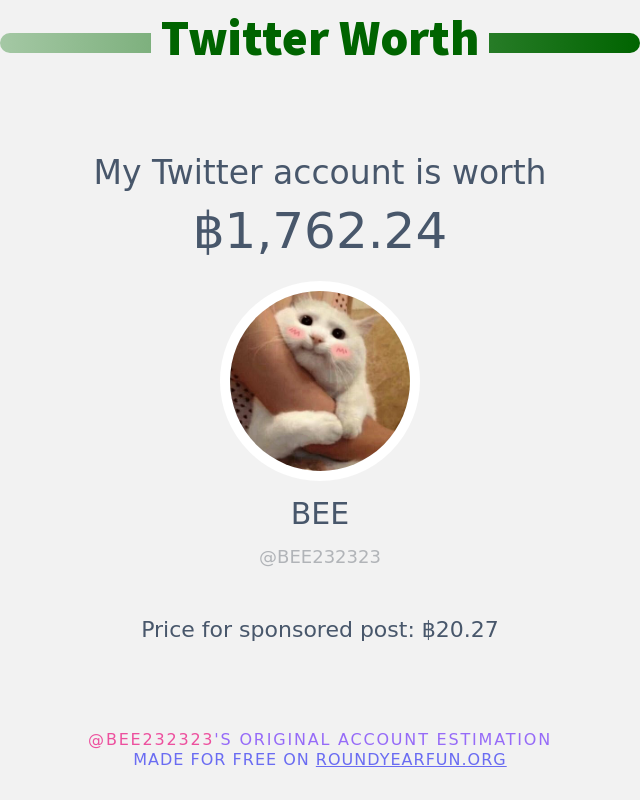 BEE tweet media
