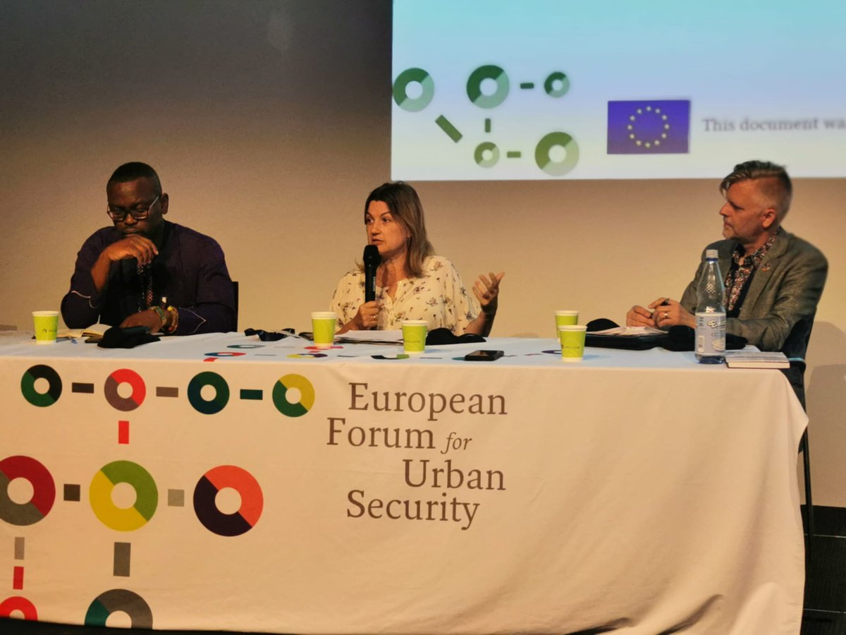 Efusnews's tweet photo. Last but not least: to conclude the #secu4all final event @JohnstonEfus @assiagoj @UNHABITAT Gian Guido Nobili @RegioneER & @FelixMunger provided insights about monitoring safety&prevention in public spaces to achieve @TheGlobalGoals, and introduced the Urban Safety Monitor (USM) https://t.co/nRETCzKpxr