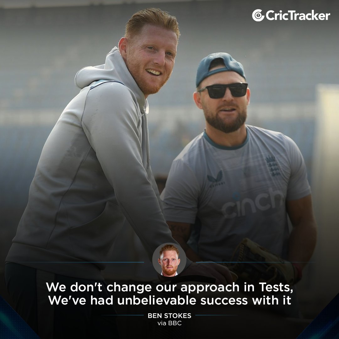 England skipper Ben Stokes insists 'Bazball' approach will not change for Ashes.

#CricTracker #Bazball #BenStokes #Ashes