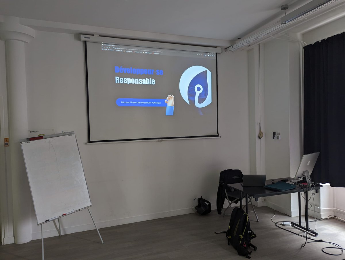 Fairness (@fairnesscoop) on Twitter photo 🎒 Retour sur les bancs d’école
 
Hier, <a href="/mmarchois/">Mathinho De La Vega</a> et Bertrand animaient une formation à destination des étudiants de <a href="/ecvfrance/">ECV - École de création visuelle</a>. 
Nous avons pu les sensibiliser à la sécurité, à l'accessibilité et au développement responsable.
#numériqueresponsable #formation #web #ecoconception 🎒 Retour sur les bancs d’école
 
Hier, <a href="/mmarchois/">Mathinho De La Vega</a> et Bertrand animaient une formation à destination des étudiants de <a href="/ecvfrance/">ECV - École de création visuelle</a>. 
Nous avons pu les sensibiliser à la sécurité, à l'accessibilité et au développement responsable.
#numériqueresponsable #formation #web #ecoconception