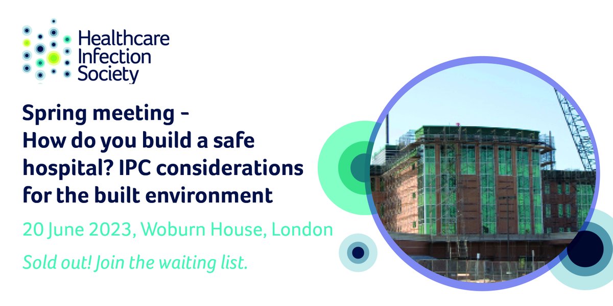 HIS_infection's tweet photo. Dr Christine Peters (@microlabdoc) presents a case study on Queen Elizabeth University Hospital, Glasgow (@NHSGGC) ''Problems after the big opening!"
Sold out! Join the waiting list 💡 https://t.co/cDAiTZHLGQ
View online 👀 https://t.co/oZrdM3IbFP
#BuildSafeHospitals #HISEvents https://t.co/dxYLCtg1O4