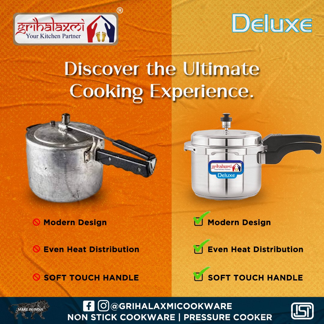 Discover the Ultimate Cooking Experience.🤩

Follow us for more updates 👇👇👇
.
👉@grihalaxmicware 👈
.
#cooker #smartkitchen
#Cooking #cookingutensil #cookingwork #kitchappliances #kitchenutensil #kitchenutensils