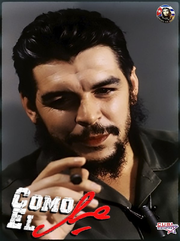 #AnapCuba Fidel:“Si quisiera buscar una palabra que fuese sinónimo de austeridad, integridad, espíritu de sacrificio y ética, esa palabra sería Che”. #ComoElChe en el 95 aniversario de su natalicio.#PorCiroRedondoTodo
#LatirXUn26DeVictorias #AnapCiegodeÁvila <a href="/Cristian_R1985/">Cristian Rodríguez Bosch</a>