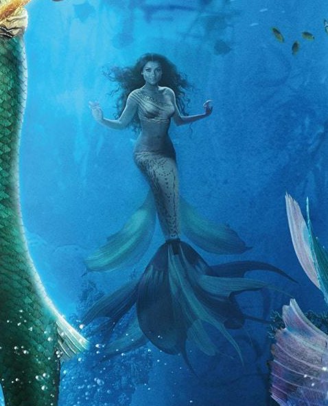 The Indira in the promo pic explained! Looks like that was her OG look #TheLittleMermaid