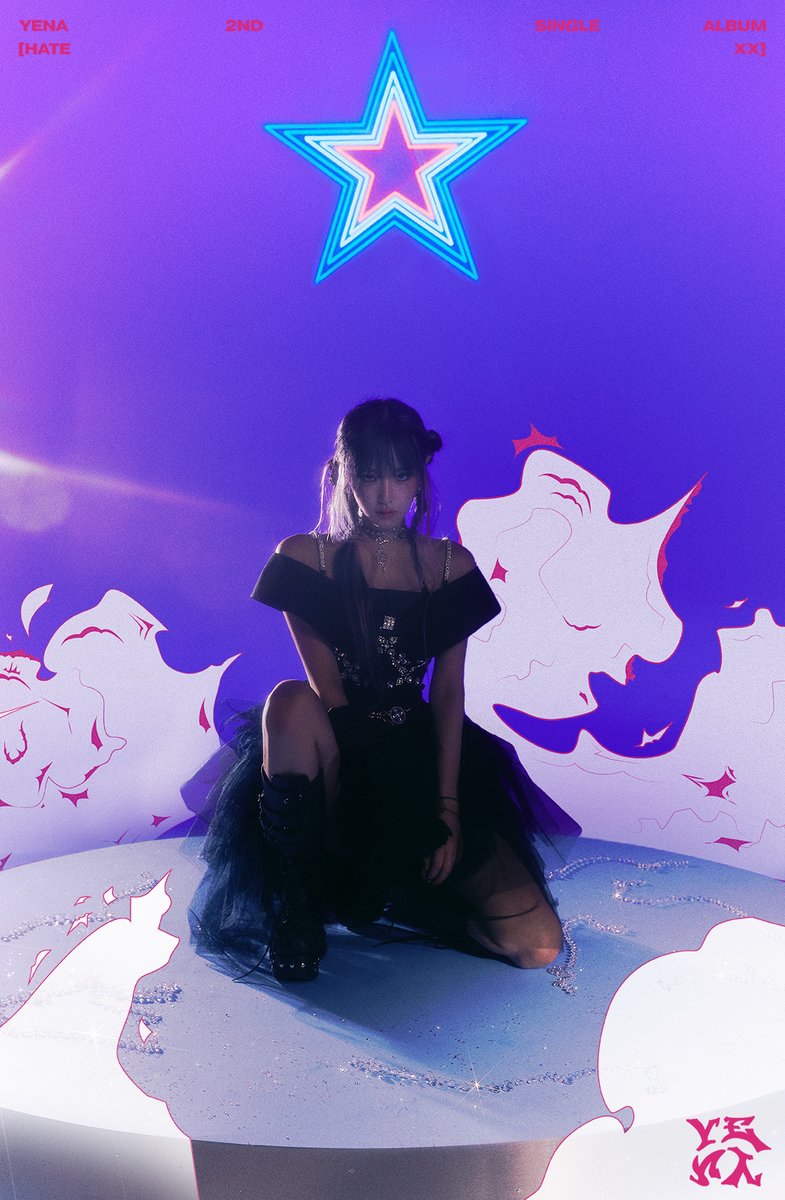 YENA(최예나) 
2ND SINGLE ALBUM

<HATE XX>

CONCEPT PHOTO #2

2023.06.27 6PM (KST)

#최예나 #예나 #YENA
#HATE_XX