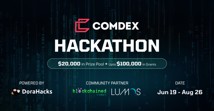 Comdex - Democratizing Finance tweet media