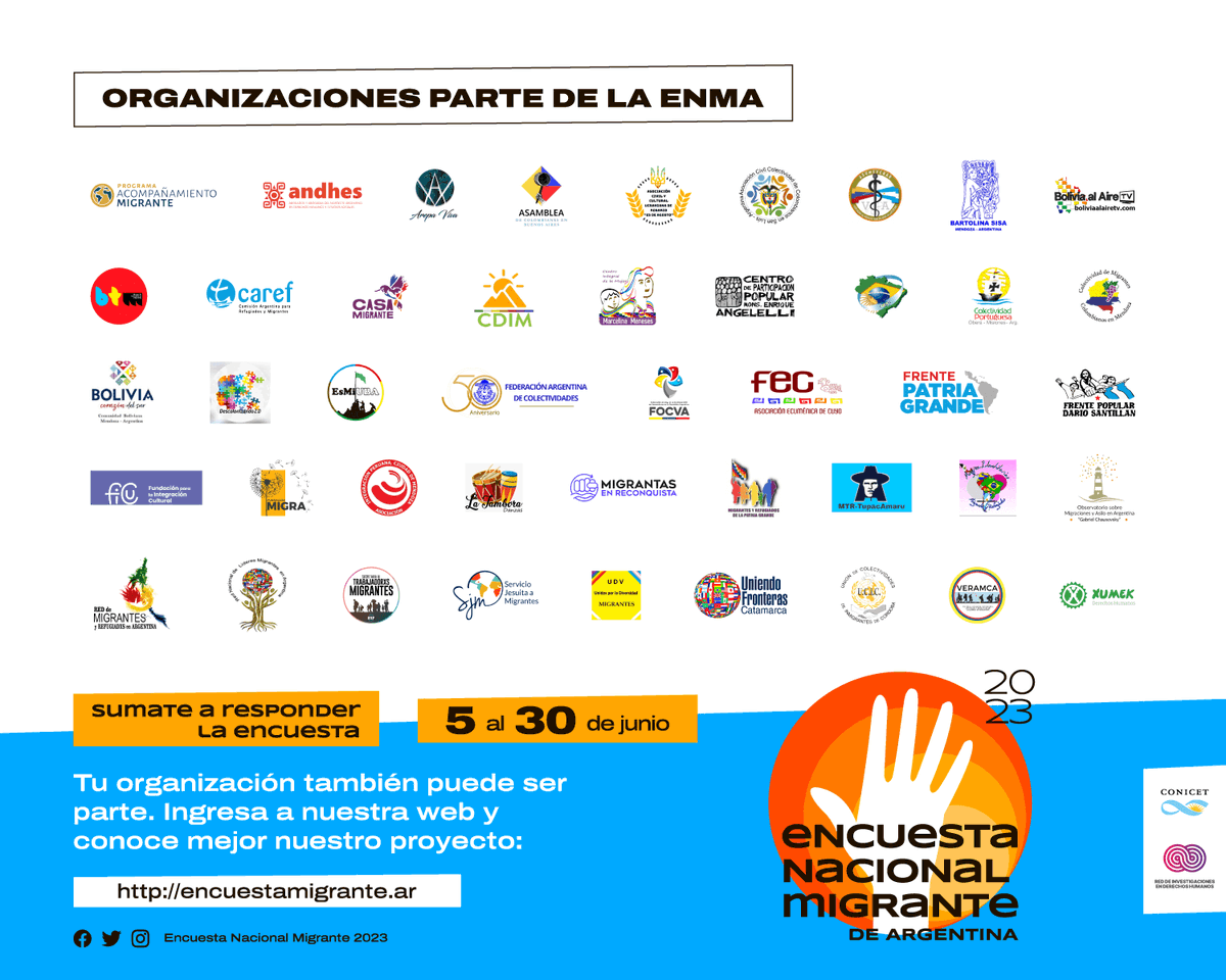 Colectivo Encuesta Nacional de Migrantes (ENMA) tweet media