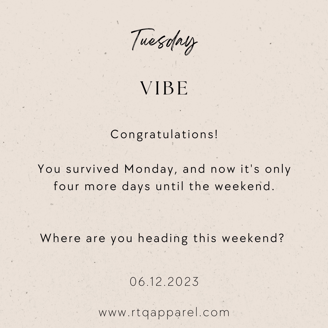 Where are you heading this weekend?

Comment below if you have travel plans!

#tuesdayvibes #travelwardrobe #travelapparel #travel #womenwhotravel #travelforbusiness #professionaltravel #newapparelline #launching #newlaunch #newclothes #shopsmall #smallbusiness