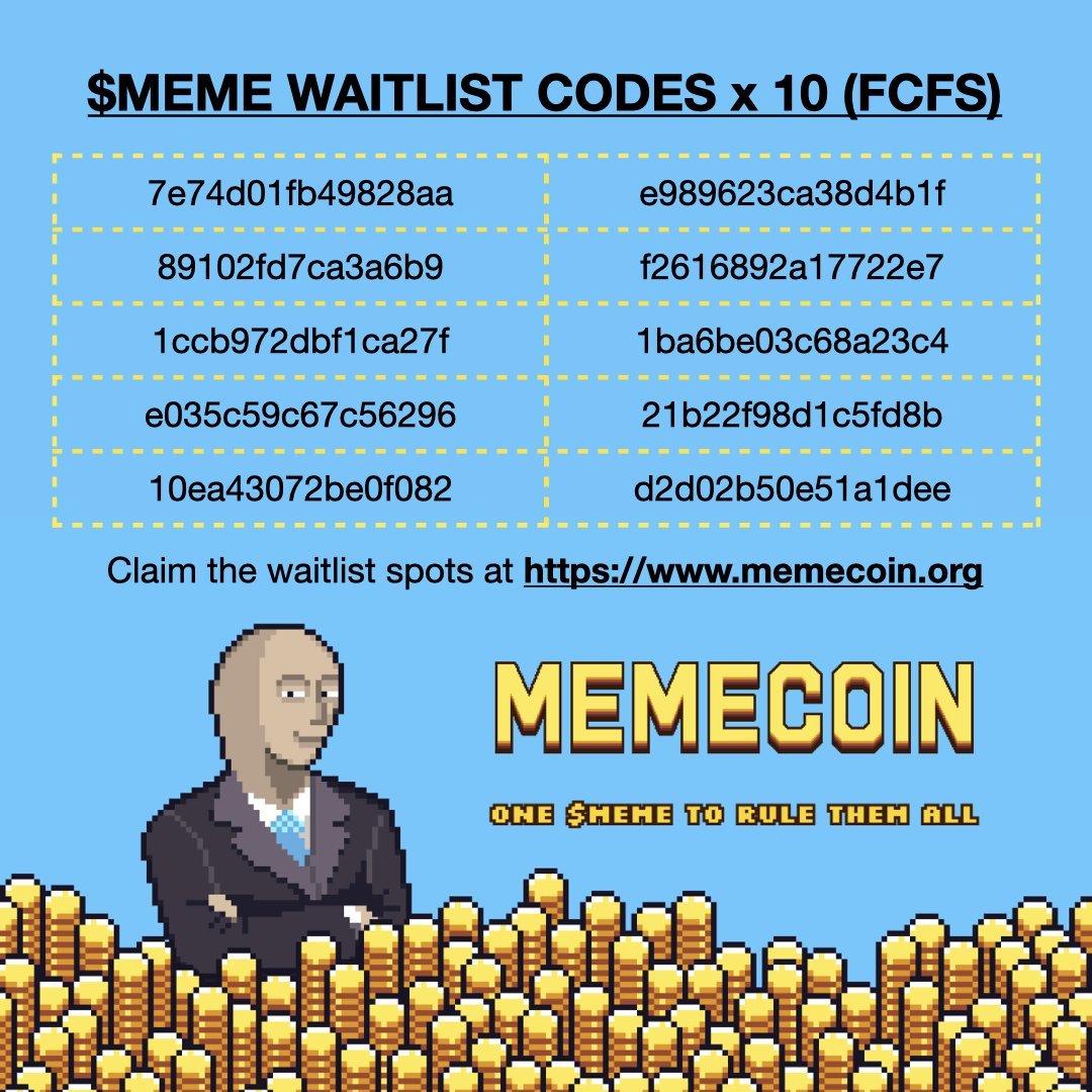 Memecoin tweet media