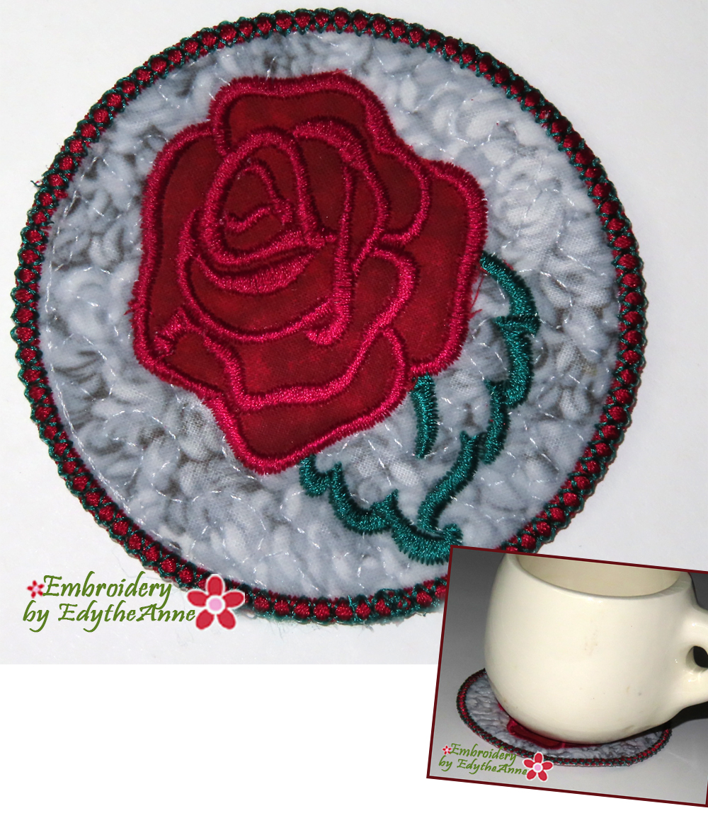 Check out our In The Hoop Designs...some new...some classic 

bit.ly/43R1tNt

#EmbroiderybyEdytheAnne  #InTheHoopMachineEmbroidery  #Quilting  #Sewing   #BookMarks #MugMat #MugRug #FlagDay #Rose #Faith