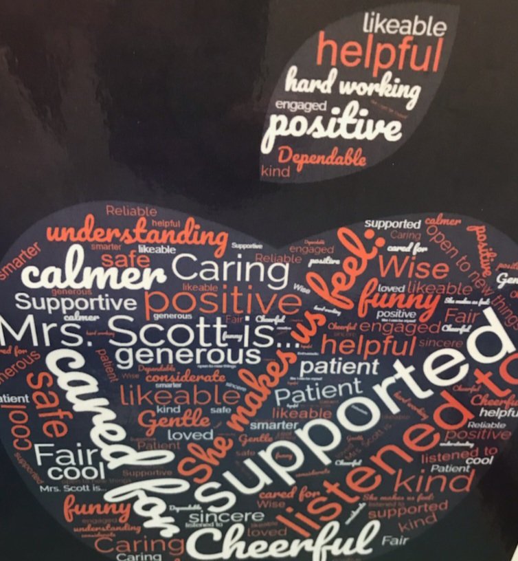 MiddleRiverview's tweet image. RMS students surprised each staff member with positive words of affirmation that best described the staff. All the qualities that make them unique.What a thoughtful act of kindness. We love Middle School❤️
#community
#kindness
@AnglophoneEast @MiddleRiverview