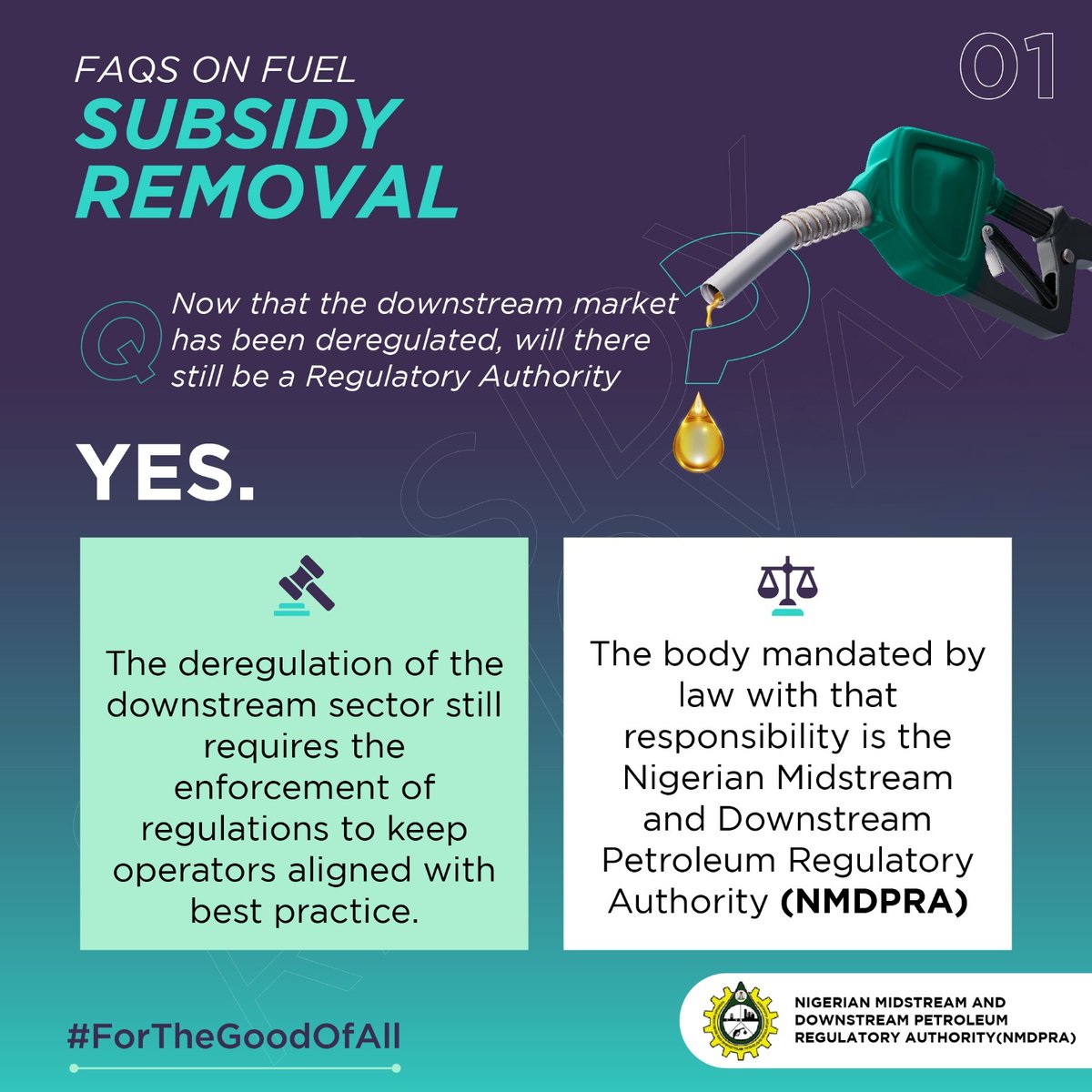 sirlablu's tweet photo. Every Nigerian will feel the effects of fuel subsidy removal but we must be clear that it is #ForTheGoodofAll and support it. When they ask you why, point to the explanations below... https://t.co/Wg4ixhXmLl