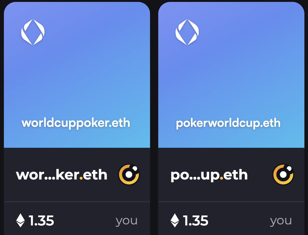 Love poker?

Just listed these two

#poker.  .