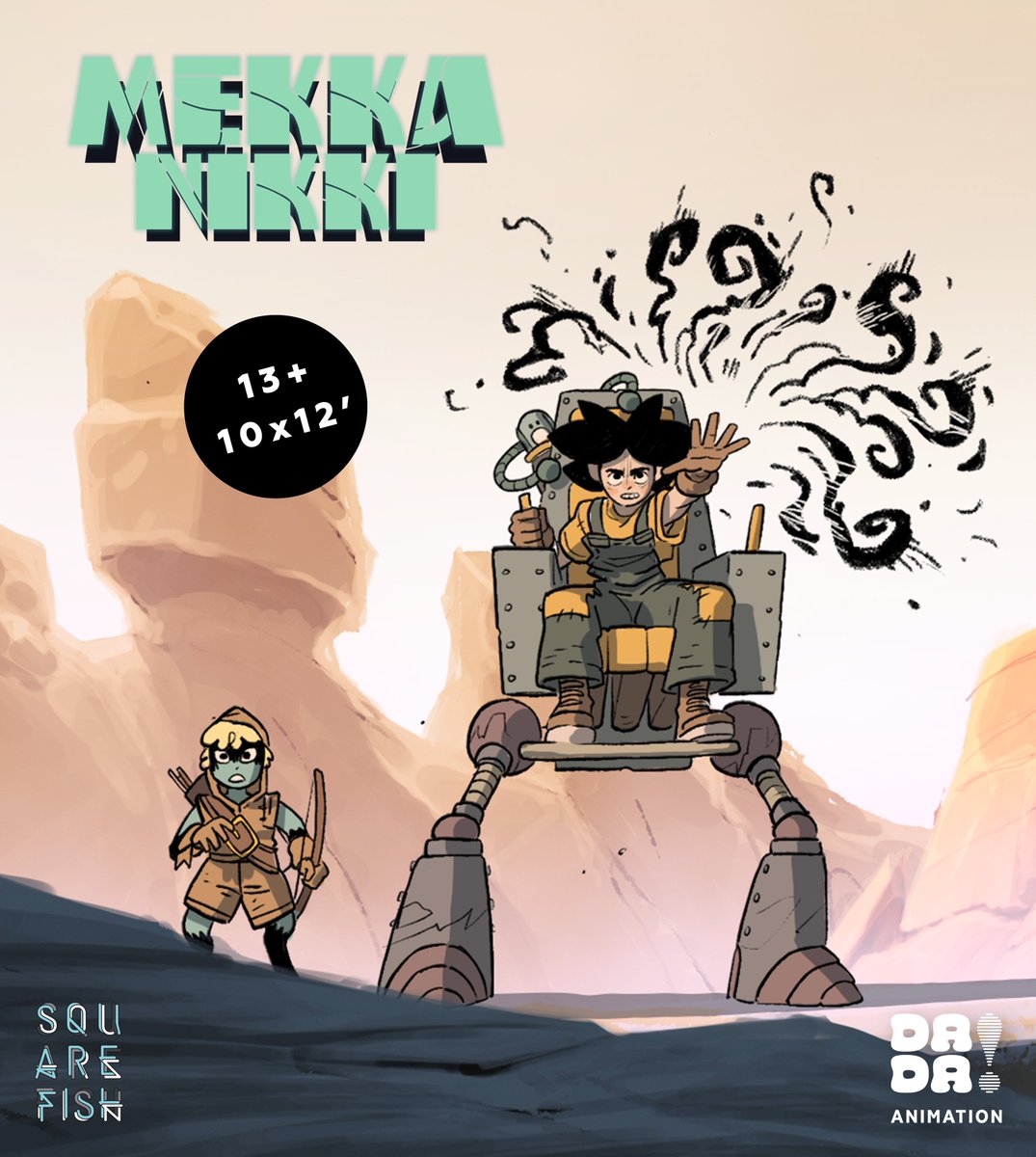 🌟 MIFA DAY 1!

Let’s travel in the Lakta galaxy with #MEKKANIKKI (10 x 12’), our SF saga!

👉 Want to know more about Mekka Nikki?
Come meet us and our coproducer @Squarefish at the Wallonie Bruxelles Images booth (C.05).

#DadaAnimation @annecyfestival