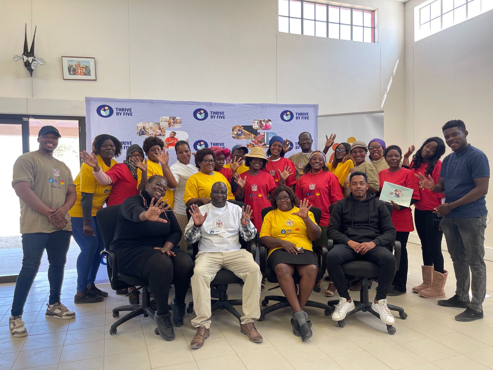 Development Workshop Namibia on Twitter: "Thrive by Five Roadshow in